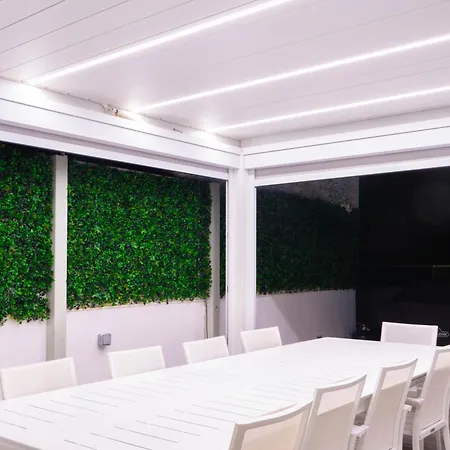 Gaia - Sunset Views, Indoor Heated Pool, Sauna And Games Villa *